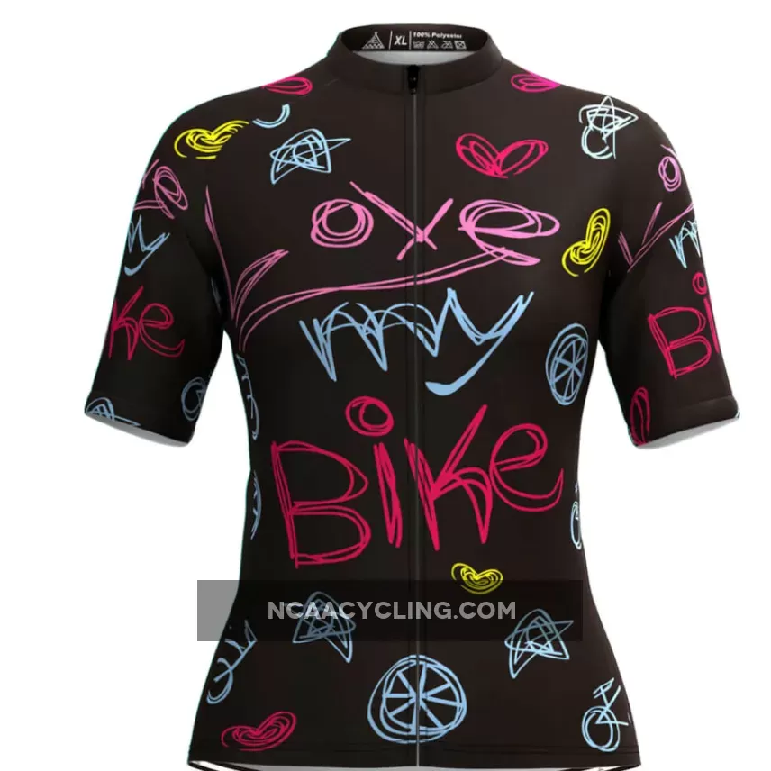 Women's Love My Bike Team Pro Cycling Jersey Brand New