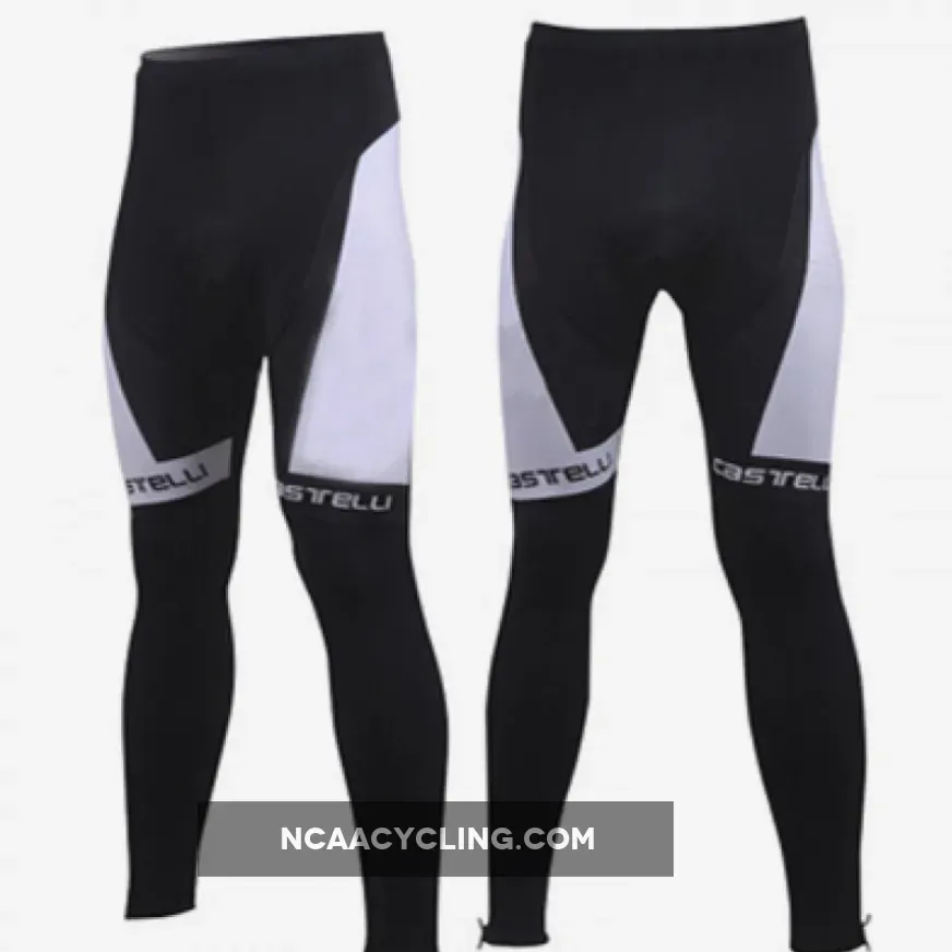 CASTELLI WHITE Cycling Winter Tights For Sale