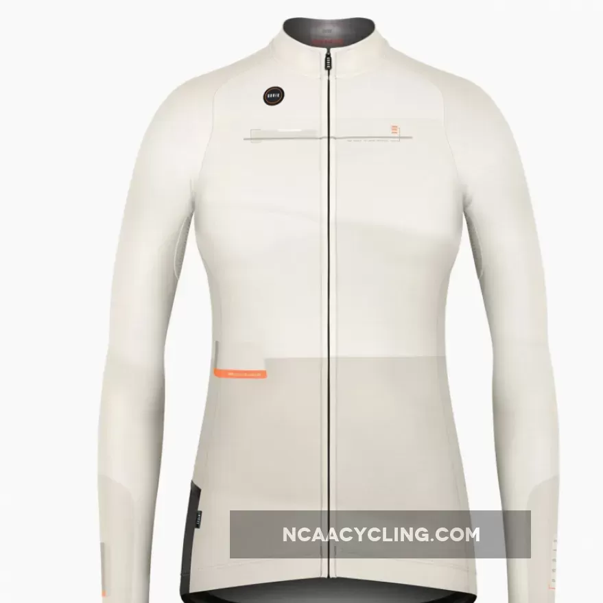 Gobik Pacer Denali long sleeves woman jersey - Beige