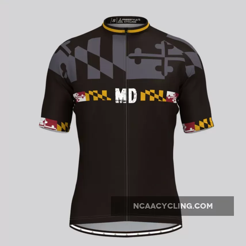 Maryland Blackout Men's Cycling Jersey For Sale