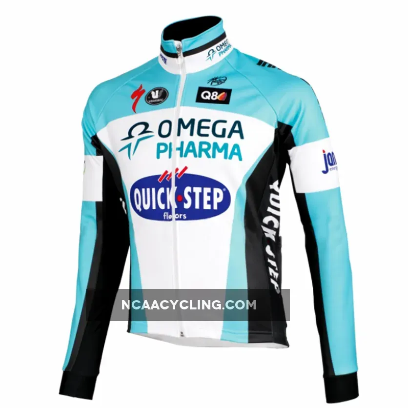 OMEGA PHARMA-QUICK STEP Long Sleeve Jersey 2012
