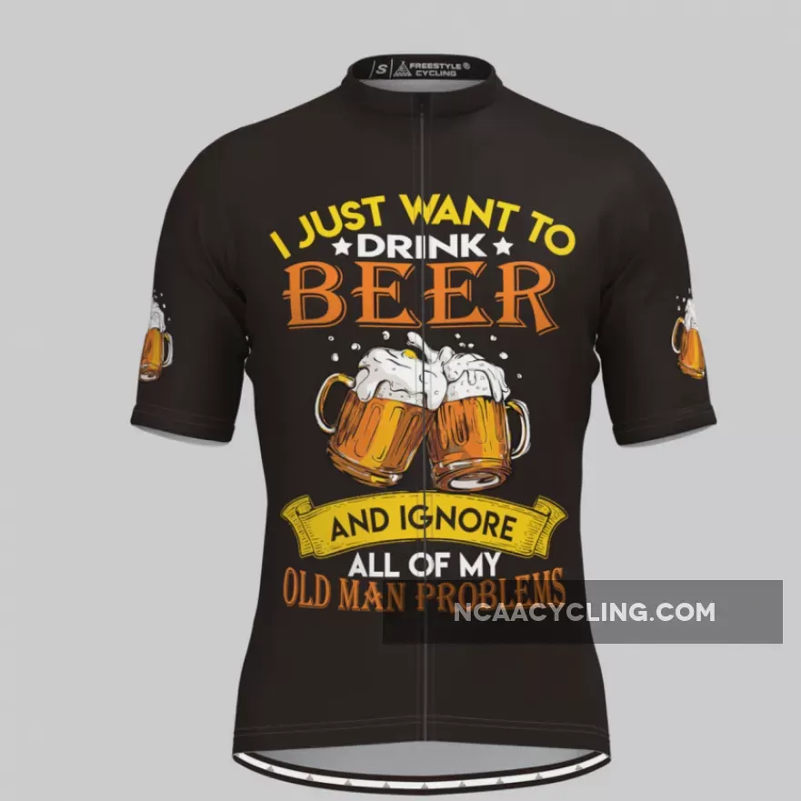 I Just Want To Drink Beer Cycling Jersey New Releases