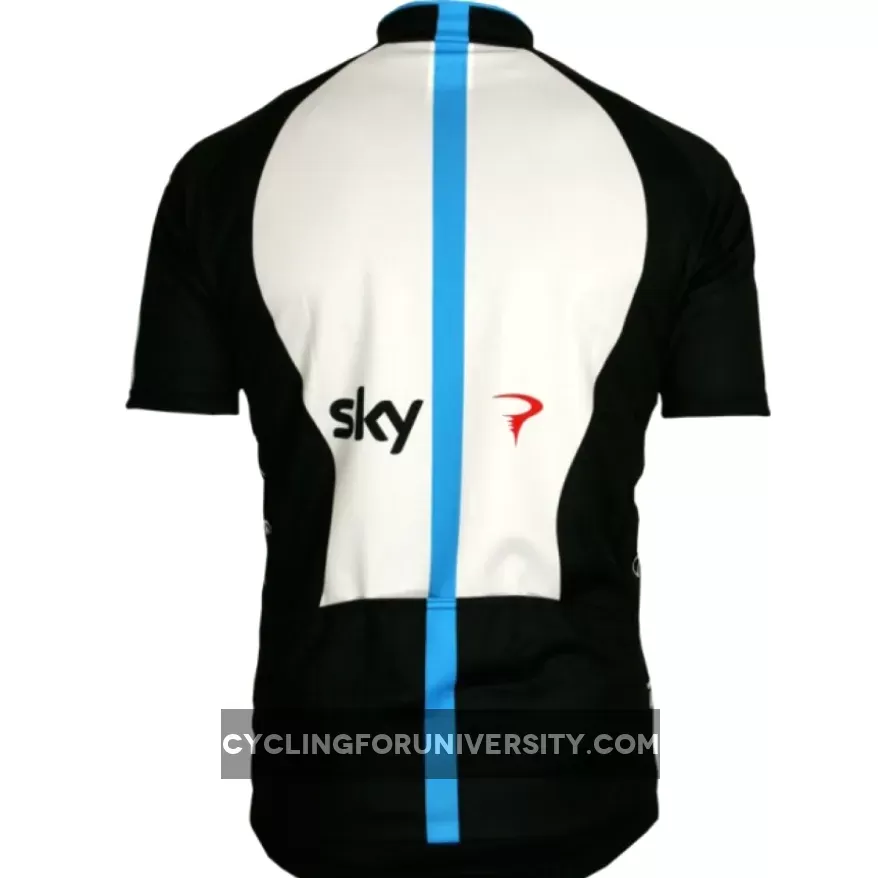 CUSTOM 2011 TEAM SKY CYCLING JERSEY WITH YOUR NAME AND NATIONAL FLAG