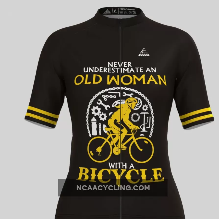 Women's Old Woman Cycling Jersey V2 For Sale