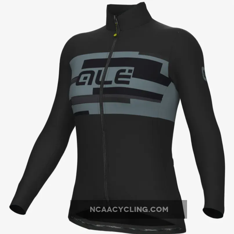 Ale Solid Borealis Long Sleeve Woman Jersey - Black Outlet