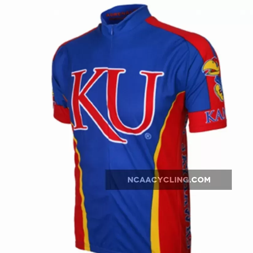 NCAA KU Kansas Jayhawks Cycling Jerseys Online