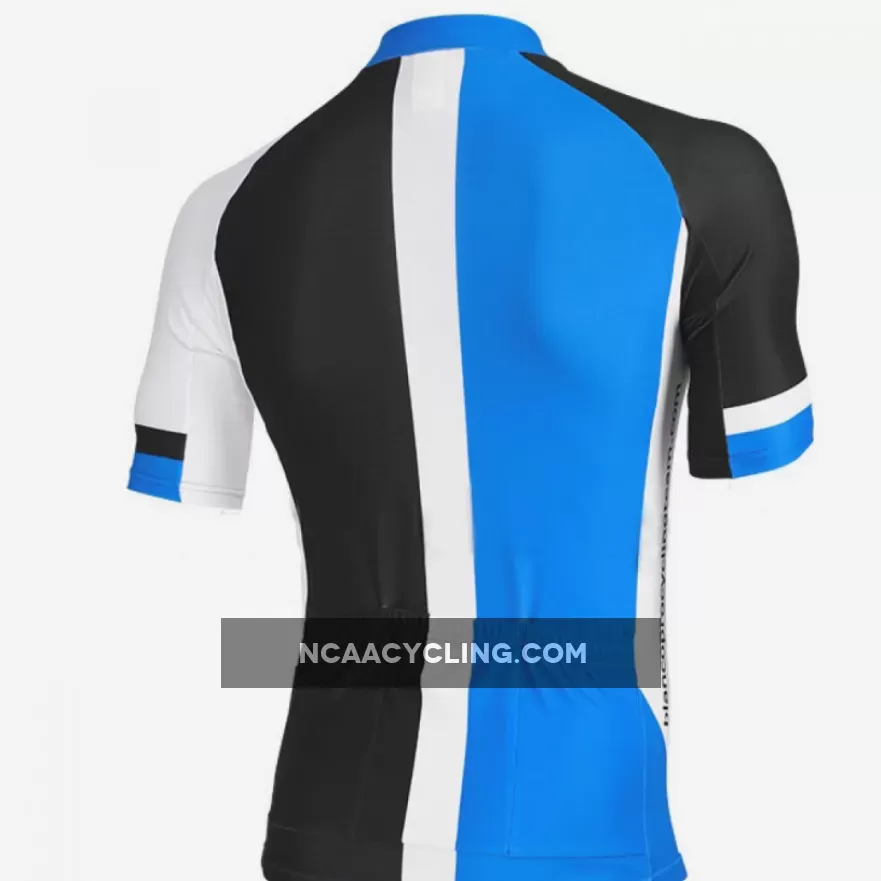 CUSTOM BLANCO CYCLING JERSEY WITH YOUR NAME AND NATIONAL FLAG