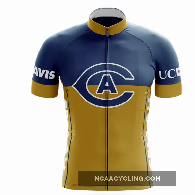 University of California Davis V2 - Men's Cycling / Jersey Only Uc Davis Cycling Jersey