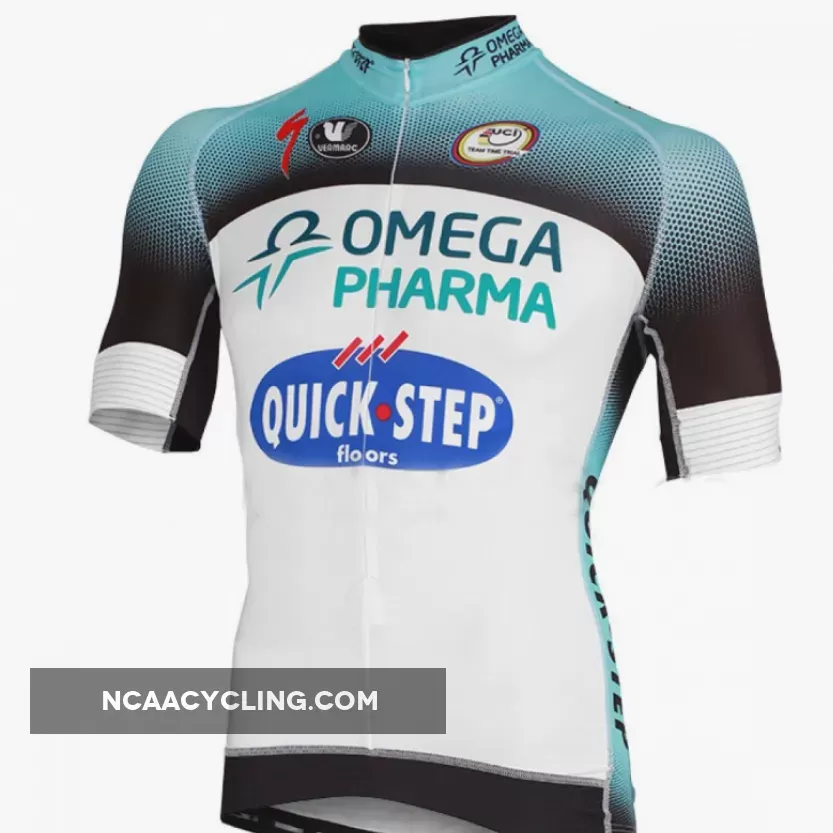2013 OMEGA PHARMA-QUICKSTEP (FRC) Short sleeve Cycling jersey