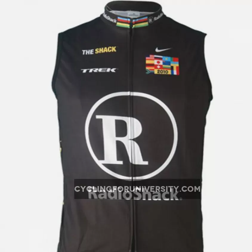 2010 Team RadioShack Last 28 Days Cycling Thermal Sleeveless Vest