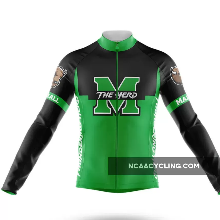 Marshall University V2 Long Sleeve Cycling Jersey Only