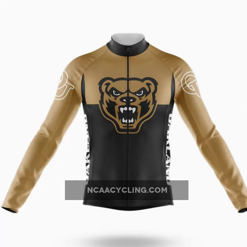 Oakland University V2 Long Sleeve Cycling Jersey Only