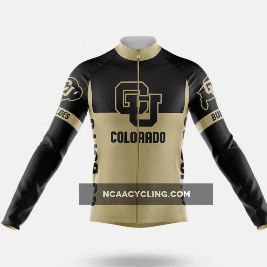 University of Colorado Boulder V2 Long Sleeve Cycling Jersey Only | boulder bibs