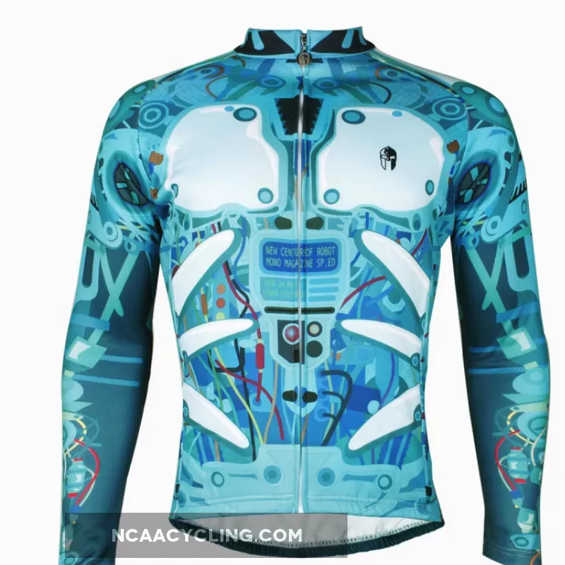ILPALADINO Men's Long Sleeves Cycling Jacket Winter Spring Autumn Exercise Bicycling Pro Cycle Clothing Racing Apparel Outdoor Sports Leisure Biking Shirts 610 (Velvet)