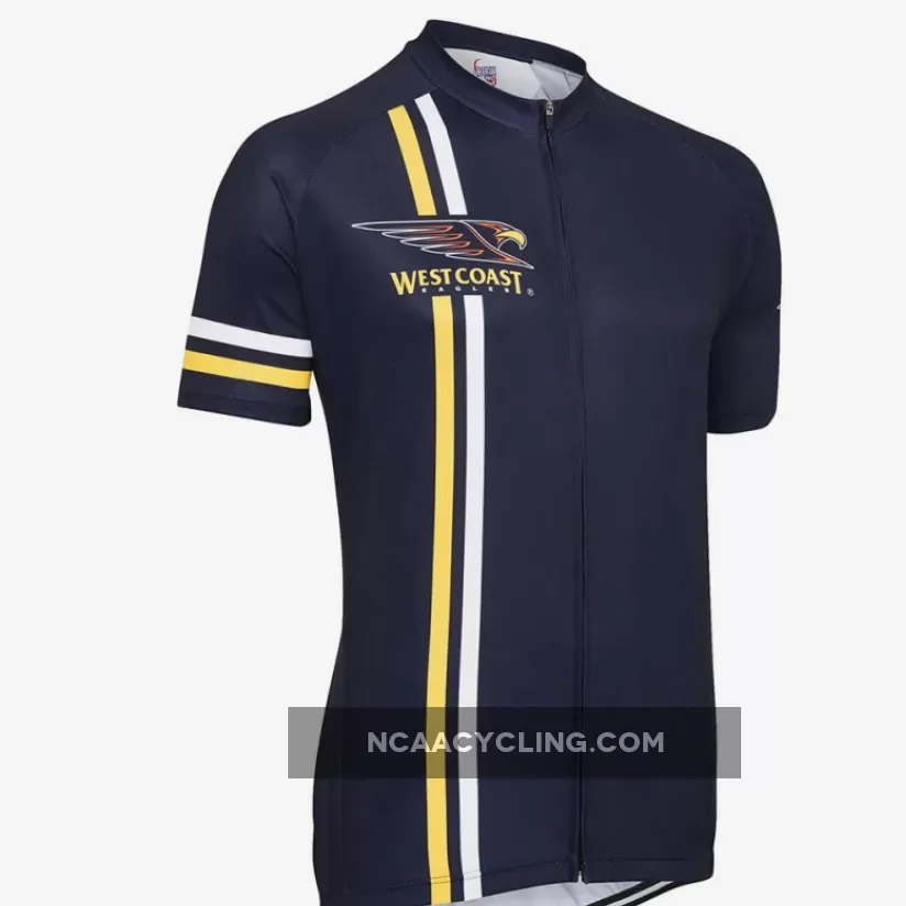 AFL West Coast Eagles Mountain and road bike Short Sleeve Cycling Jerseys
