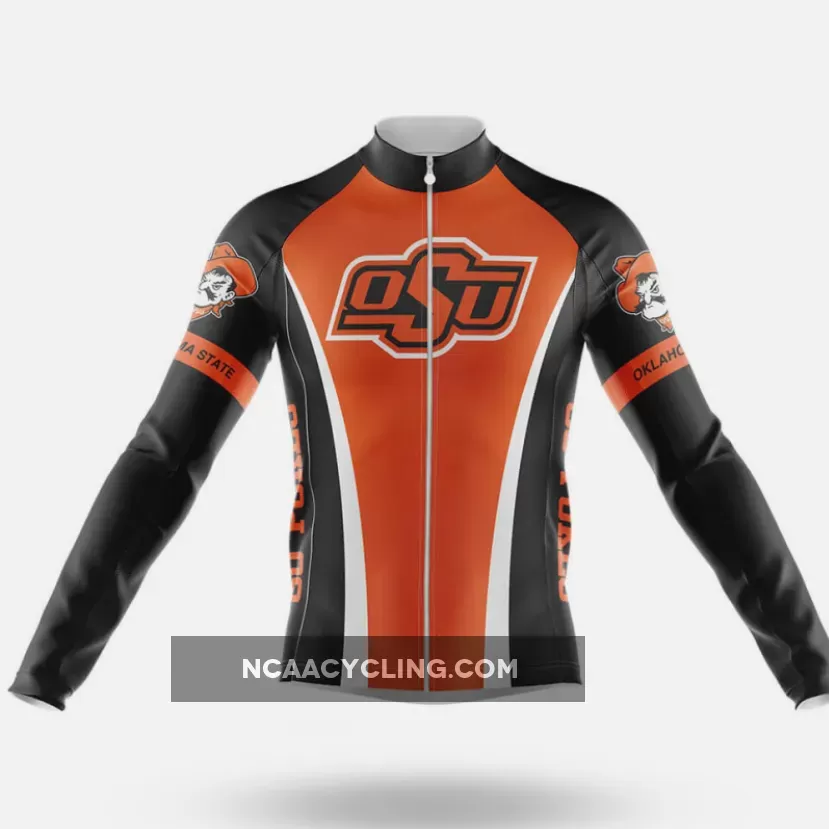 Oklahoma State University Long Sleeve Cycling Jersey Only | oklahoma 4 missing cyclists