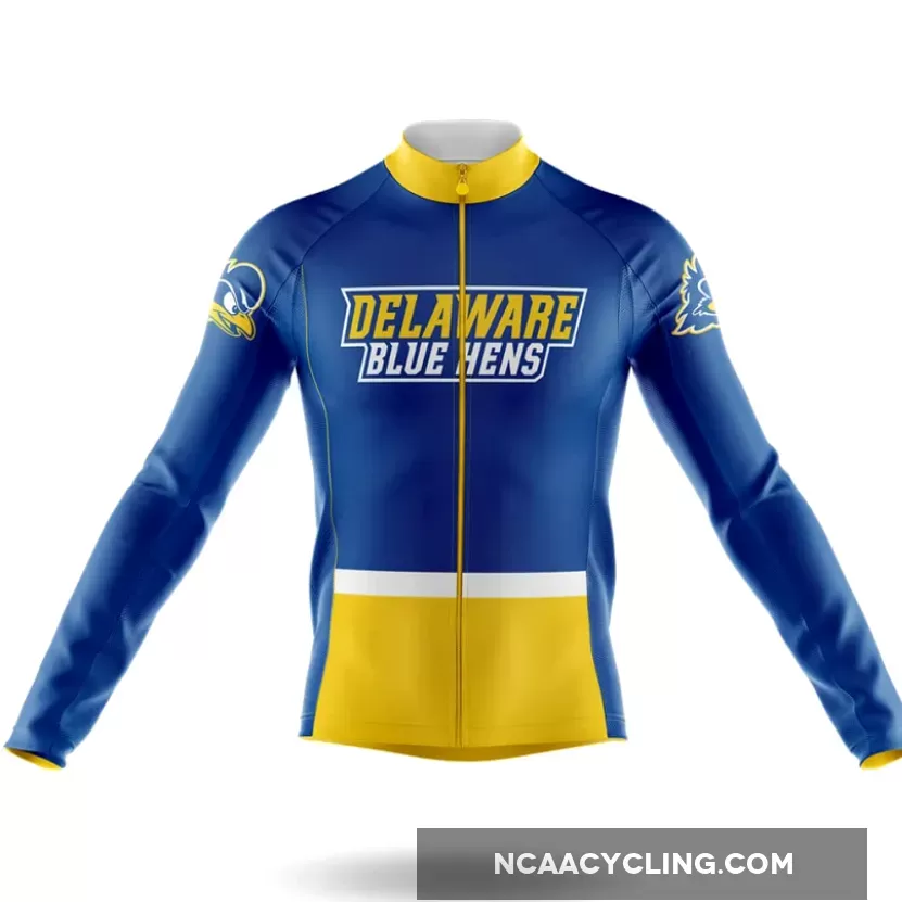 Delaware Blue Hens Long Sleeve Cycling Jersey Only Restock