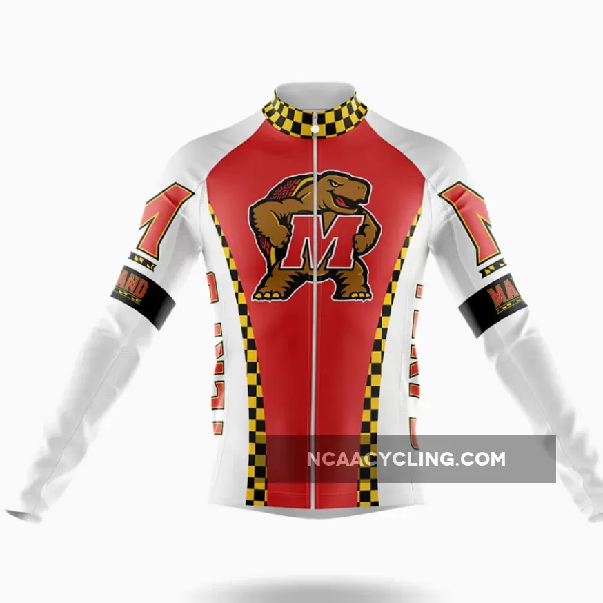 Maryland Mascot Long Sleeve Cycling Jersey Only Online