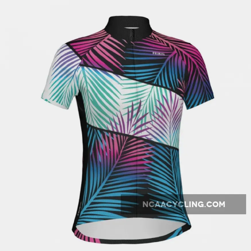 Primal Wear Palm Patch Full Zip Short Sleeve Women's Cycling Jersey Primal Wear Cycling