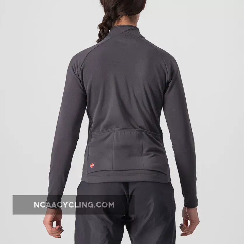 Castelli Unlimited Trail woman long sleeves jersey - Grey