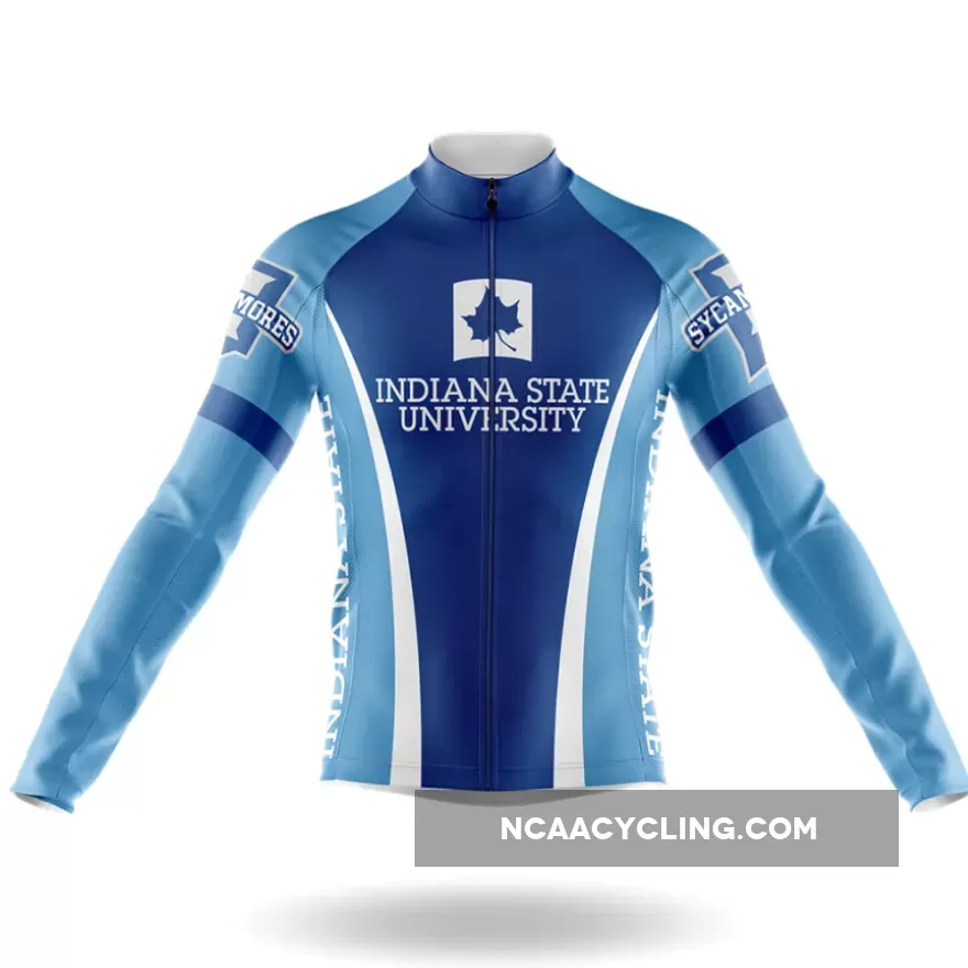 Indiana State University Long Sleeve Cycling Jersey Only