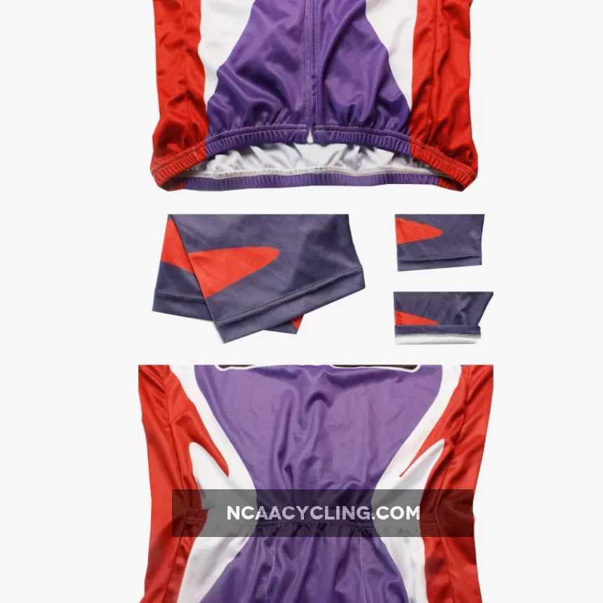 Funnel Purple Cycling Short-sleeve Jersey Summer T-shirts NO.523