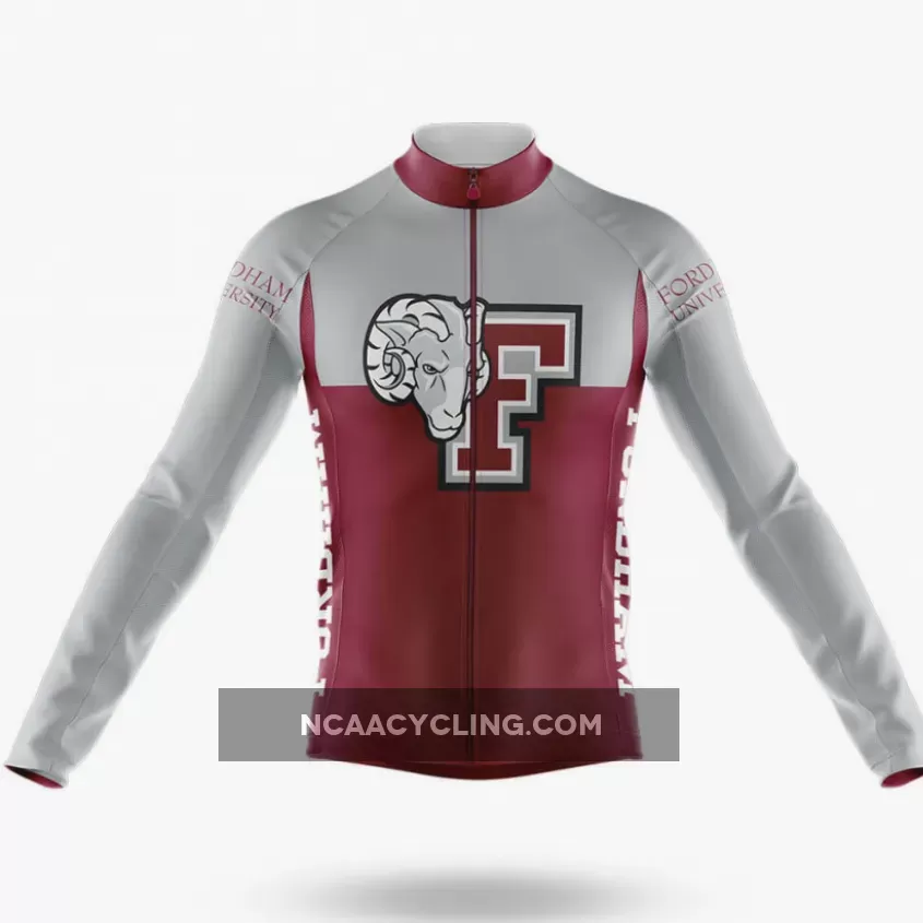 Fordham University V2 Long Sleeve Cycling Jersey Only