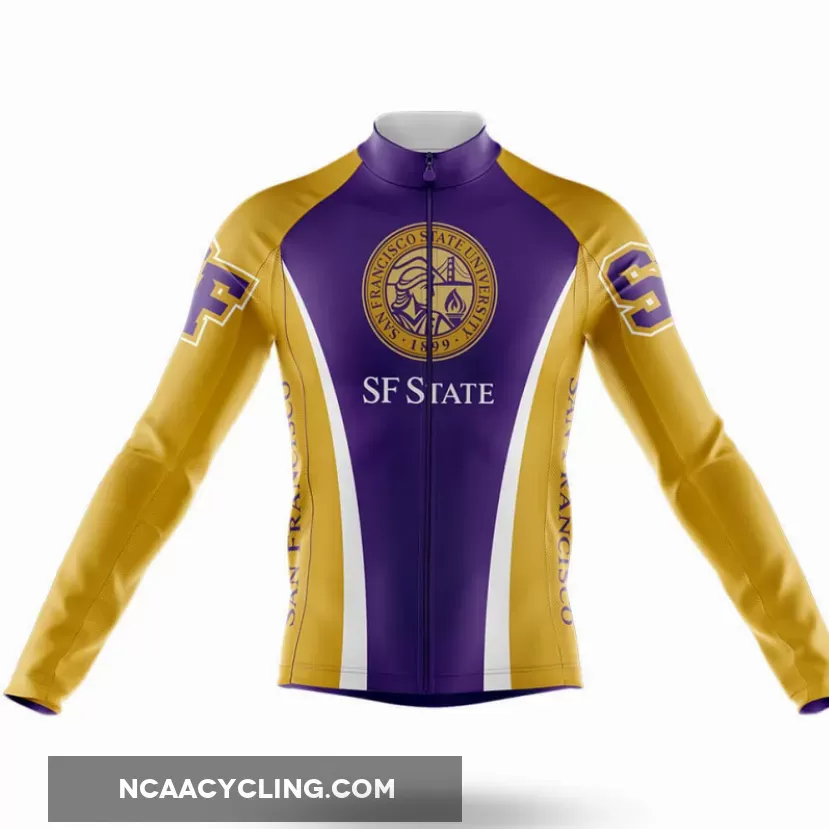 San Francisco State University Long Sleeve Cycling Jersey Only