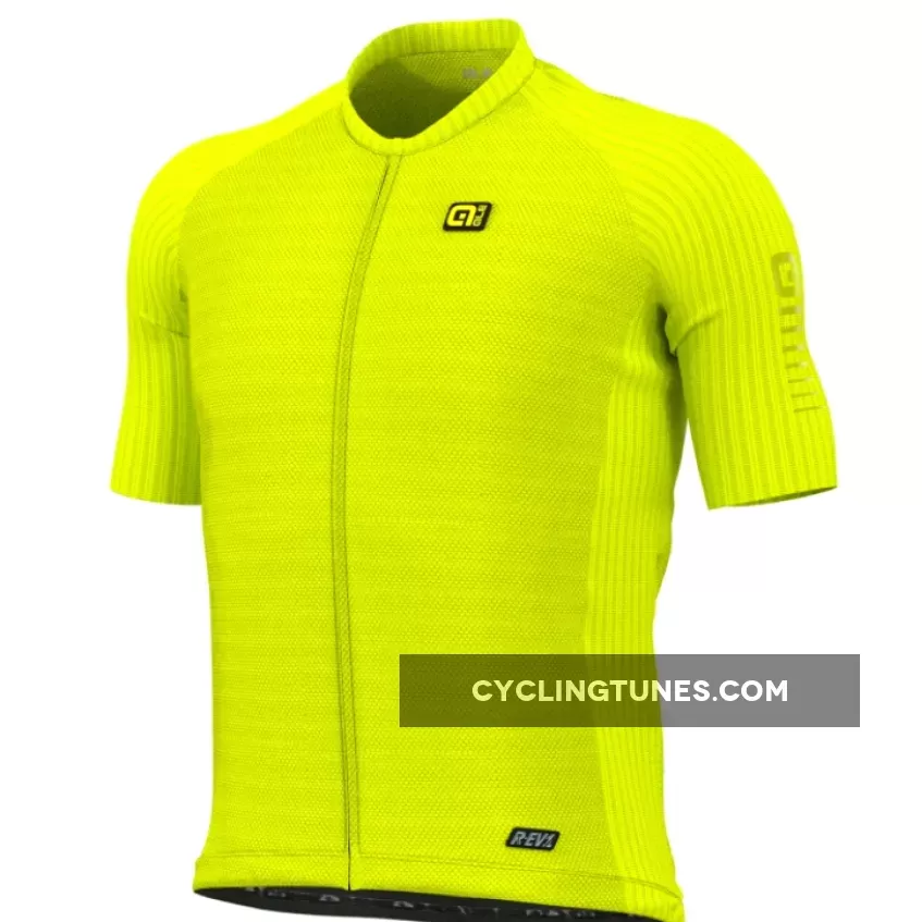 ALE' Silver Cooling R-EV1 Yellow Jersey,