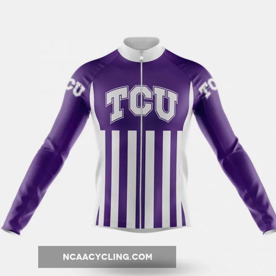 Texas Christian University USA Long Sleeve Cycling Jersey Only