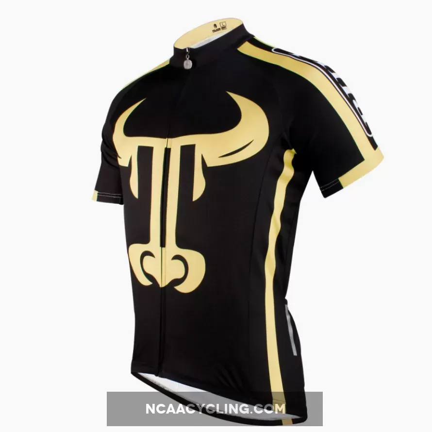 ILPALADINO Animal Golden Bull Man's Short-sleeve Cycling Jersey Team Kit Jacket Pro Cycle Clothing Racing Apparel T-shirt Summer Spring Suit Spring Autumn Clothes Sportswear NO.628