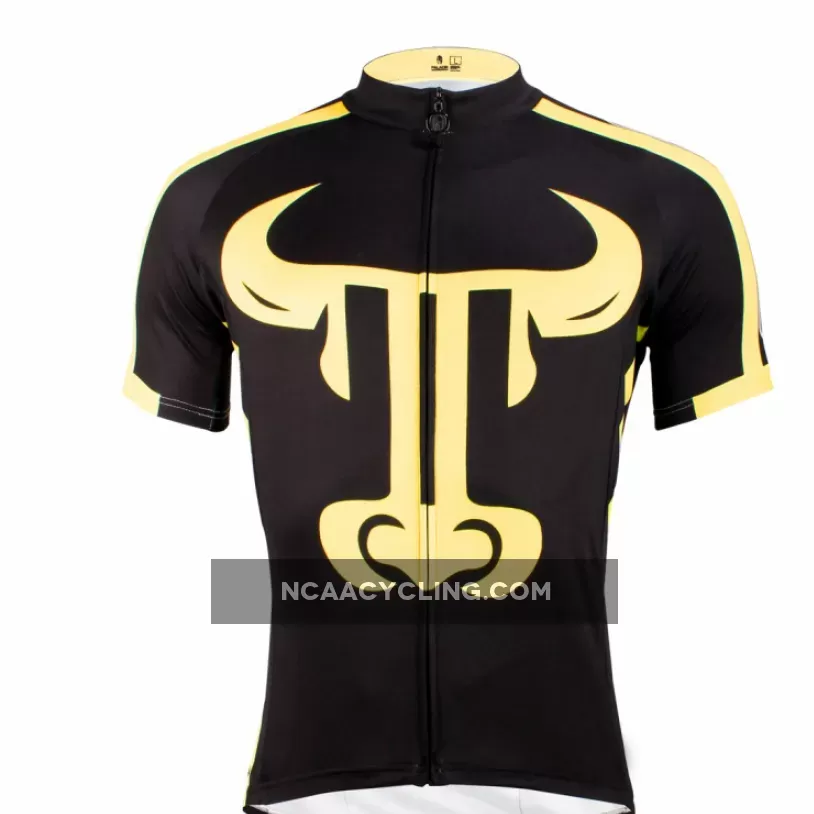 ILPALADINO Animal Golden Bull Man's Short-sleeve Cycling Jersey Team Kit Jacket Pro Cycle Clothing Racing Apparel T-shirt Summer Spring Suit Spring Autumn Clothes Sportswear NO.628