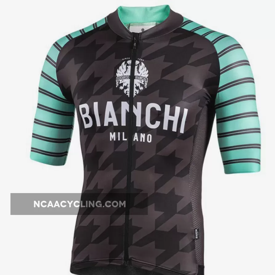 Bianchi Milano Flumini Black Green Jersey,