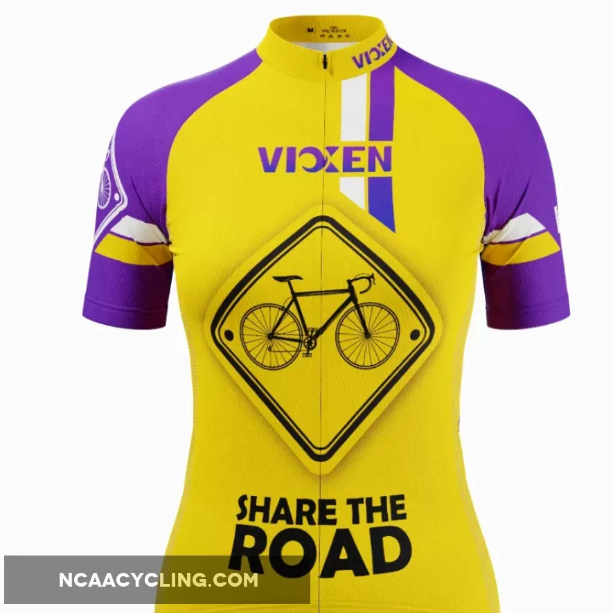 Vixen Women's Share The Road Short Sleeve Cycling Jersey