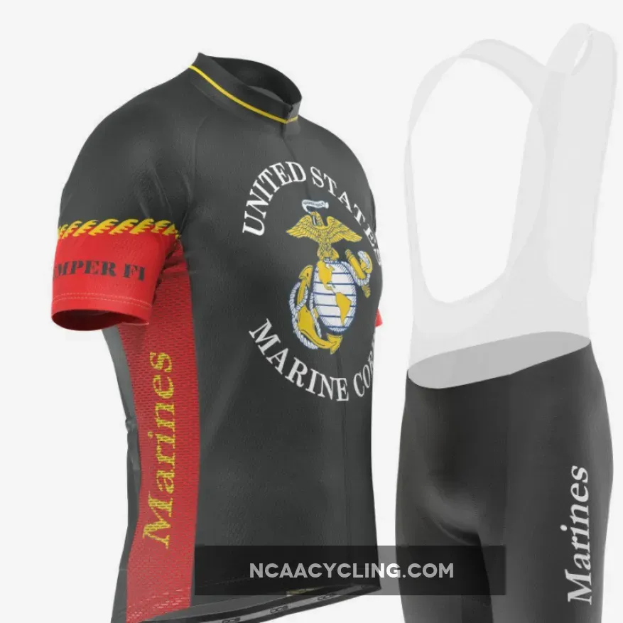 Men's Marine Corps USMC Short Sleeve Cycling Kit #Marine Corps Shorts