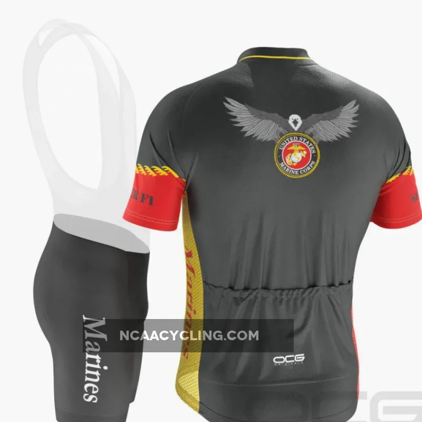 Men's Marine Corps USMC Short Sleeve Cycling Kit #Marine Corps Shorts