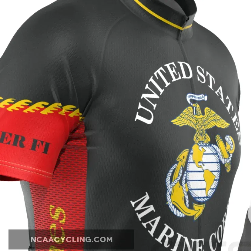 Men's Marine Corps USMC Short Sleeve Cycling Kit #Marine Corps Shorts