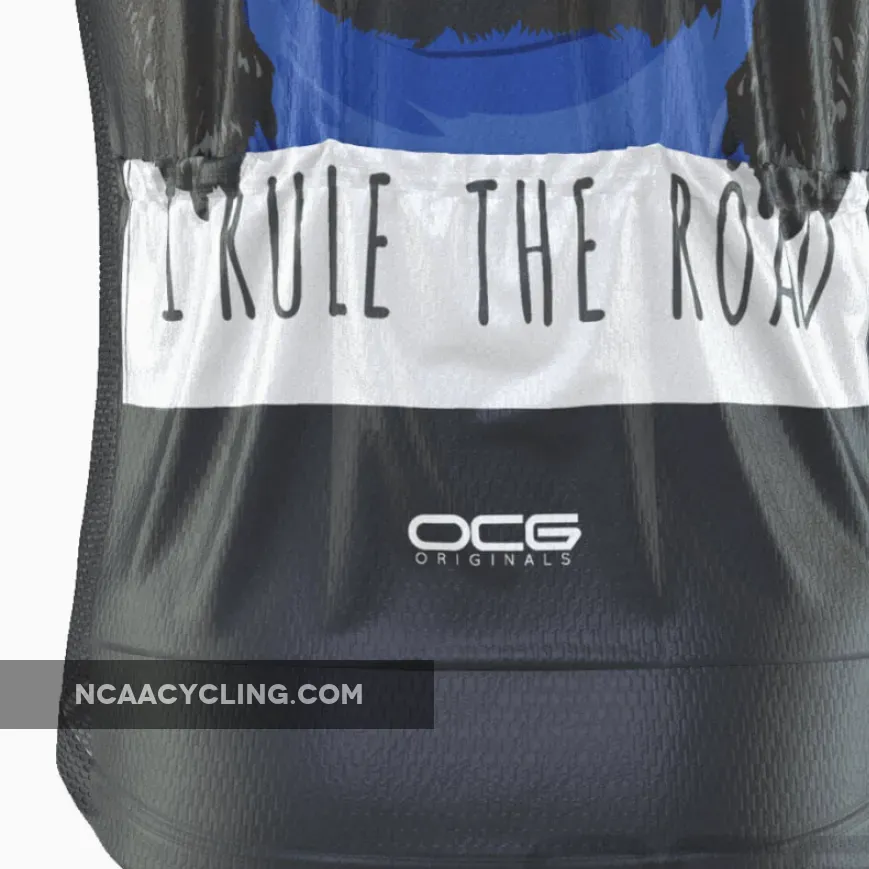 Men's Rule The Road Short Sleeve Cycling Jersey Brand New