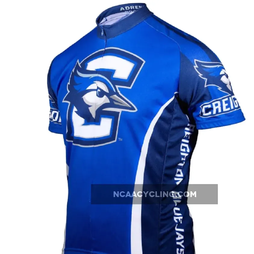 Adrenaline Promo Creighton University Bluejays 3/4 zip Men's Cycling Jersey Creighton Cycling Jersey