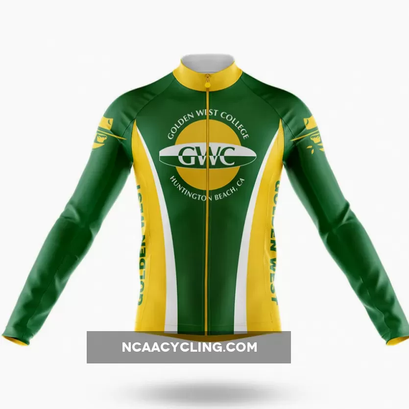 Outlet Golden West College Long Sleeve Cycling Jersey Only