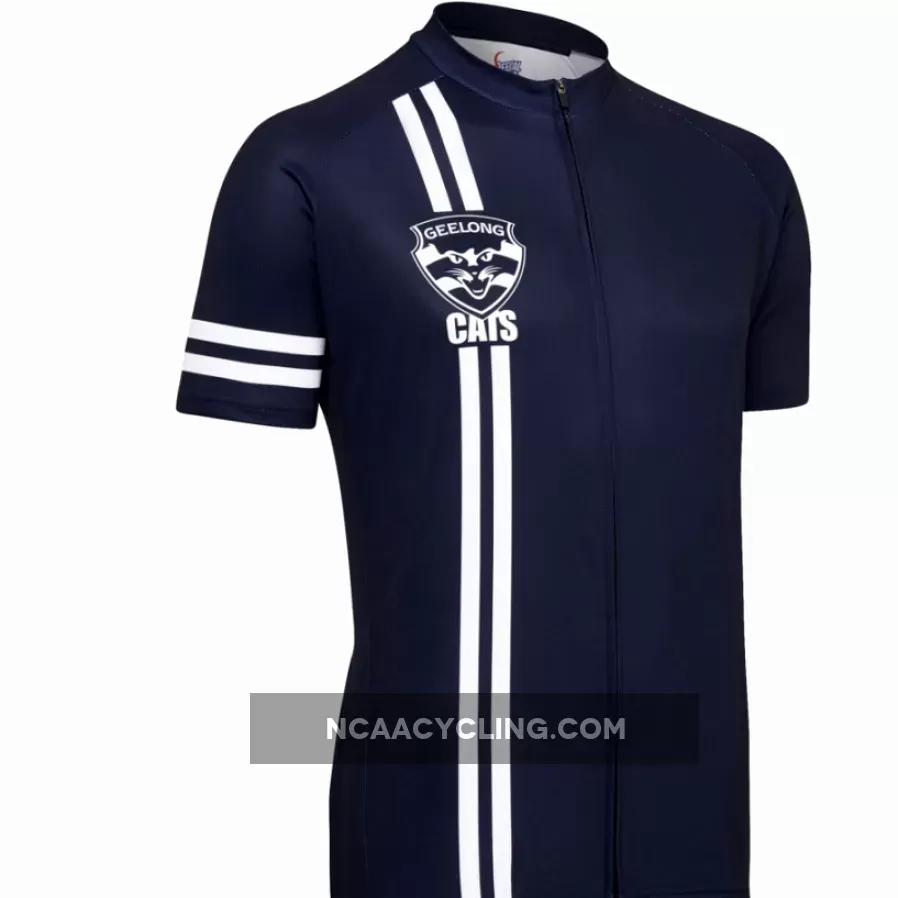 AFL Geelong Cats Short Sleeve Cycling Jerseys 1694837244