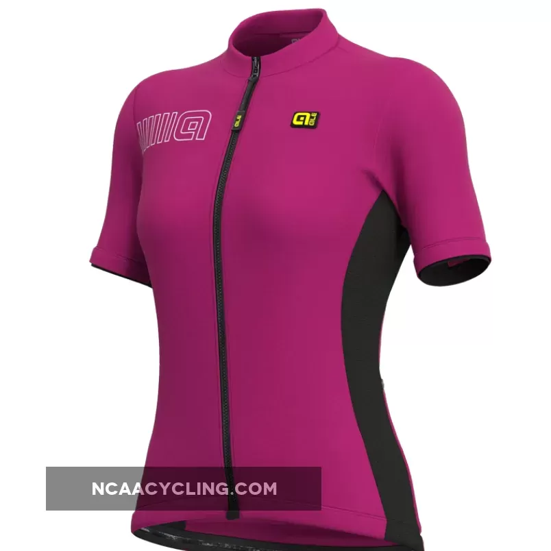 Ale Solid Color Block Women Jersey - Cyclamen Outlet L17947619