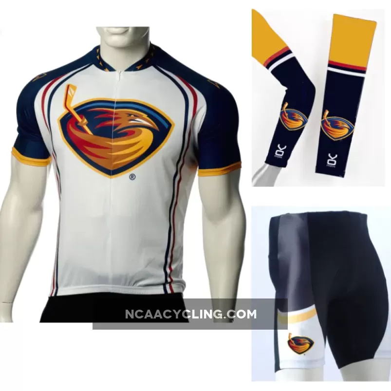 NHL Atlanta Thrashers Cycling Jerseys Bib Shorts Arm Warmers