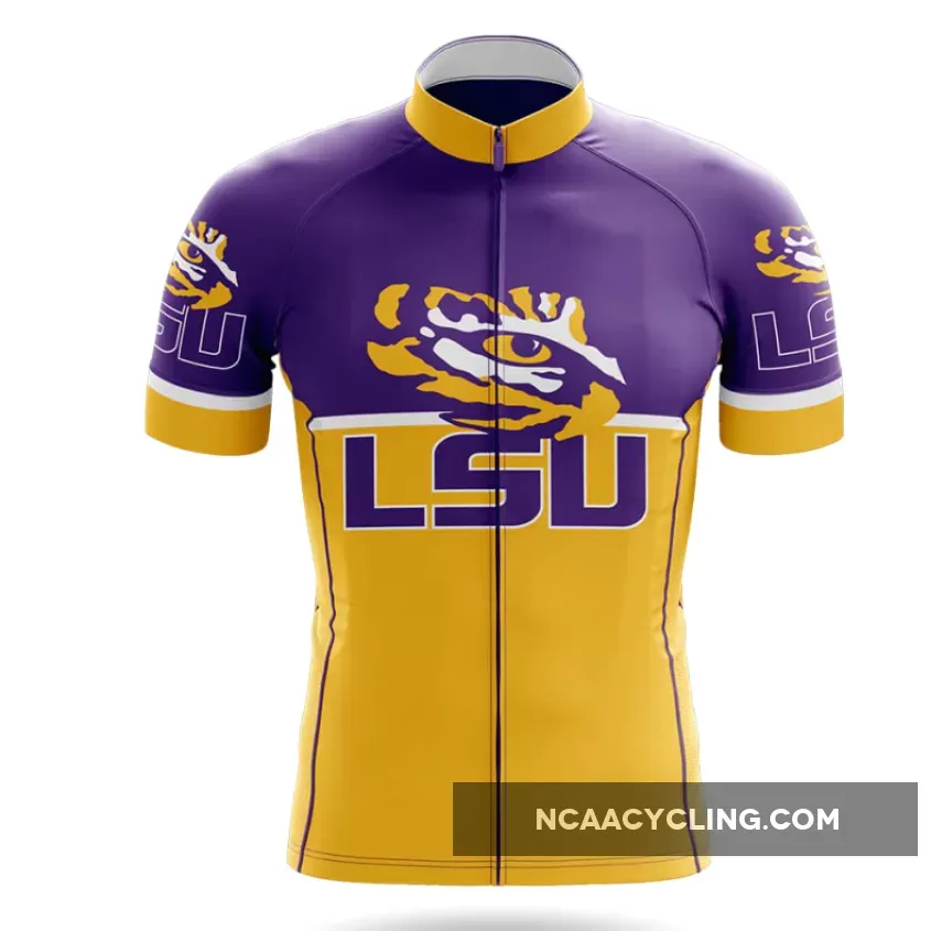 LSU Tigers Eye Cycling Jersey Only New Releases