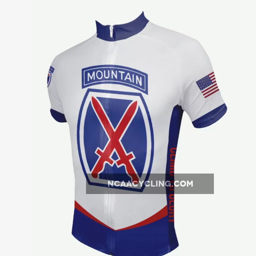 US Army Unit 10th Mountain Division Cycling Jerseys Restock