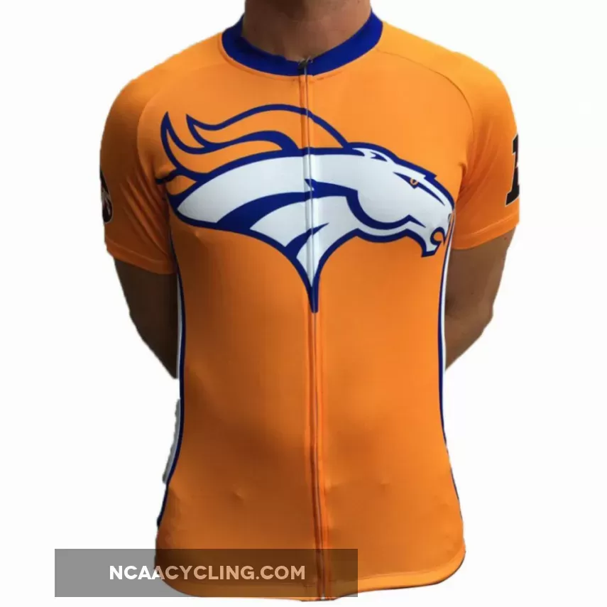 Online NFL Denver Broncos Short Sleeve Cycling Jersey Only