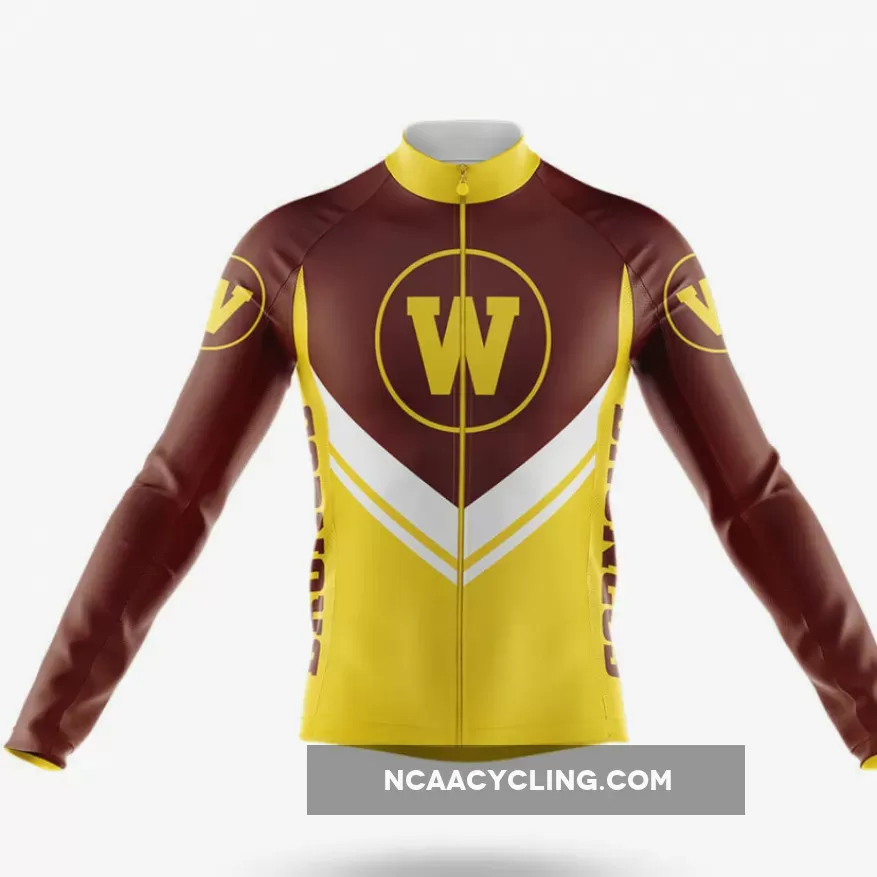 Western Michigan University V3 Long Sleeve Cycling Jersey Only