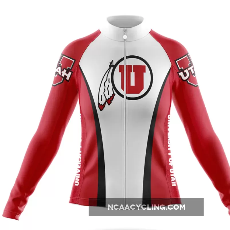 University of Utah - Women's Long Sleeve Cycling Jersey Only