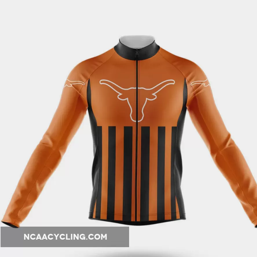 University of Texas Austin USA Long Sleeve Cycling Jersey Only