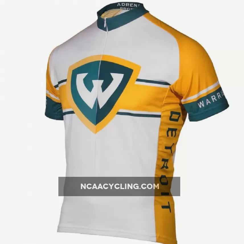 Adrenaline Promo Wayne State University Warriors 3/4 zip Men's Cycling Jersey, Wayne State Bike Ride